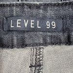 Level 99 Dark Wash Skinny Jeans W/Gold Strip Detail Women’s Size 27 Photo 6