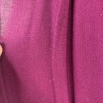 BDG  Size L Tunic Top Fuchsia Sleeveless V-neck Pleated Front Long Blouse Pockets Photo 3