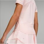 Lululemon Quick-Drying Short Sleeve Polo Shirt RARE Strawberry Milkshake Size 10 Photo 8