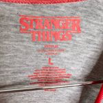 Stranger Things  Ringer T Shirt Women’s Large RUNS SMALL Manufacturer Defect Photo 2