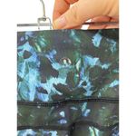 Lululemon Leggings Womens 6 Run Top Speed Crops Floral Backdrop Blue Running Photo 2