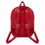 Badgley Mischka Backpack Red Studded Quilted Mini New With Tags Photo 1