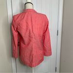 J.Crew  unstructured linen one button blazer‎ size 6 women’s preppy minimalist Photo 1
