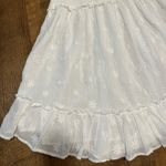 Aerie NEW White Spring Eyelet Fling Mini Dress Sz XL Halter Tie Floral Photo 7