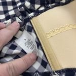 J. Crew Women's Navy Blue & White Gingham Bikini Size Small Top Large Bottoms Photo 6