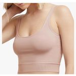 Maidenform Brand New  Women's Size Small Black Smoothing Seamless Cropped Cami Photo 0