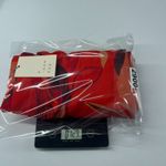 A New Day Cropped Pants Womens Large Red Orange Floral Print High Rise Wide Leg Photo 14