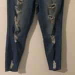 Vanilla Star Jeans Vanilla Star Distressed Cropped Jeans - Blue Photo 2
