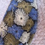 Kaanas NWT  Blue Embroidered Mules Shoes Photo 5