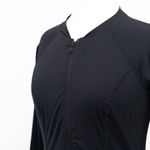 Sea Level Swim. Zip Long Sleeve Rashguard Top. Black Size 10 Photo 9