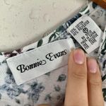 π¦ Bonnie Evans Vintage White Floral Romper 90s Retro Small Photo 2