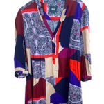 Anthropologie Taryn Crepe Paisley Patchwork Dress Photo 2