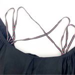 Pitusa Summer Nights Off Shoulder Strappy Mini Dress Swim Cover Black Multi Photo 9