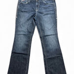 Ariat  FR Mid Rise Bootcut Jeans Dark Wash Womens Size 33R USA Western Workwear Photo 0