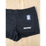 Hooters B36 #8 Super Sexy Rare  Girl Worn Uniform Shorts Black Stretchy Small Photo 1