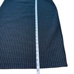 Max Studio  Women's black Plaid Midi Pencil Skirt‎ Career Office L Photo 5