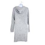 Altar'd State Altar’d State Grey Hooded Waffle Knit Sweater Dress Size M Photo 6