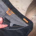 Tory Burch  designer ny super skinny black denim pant preppy spring  logo classic Photo 5