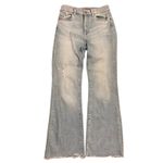 DL1961  Bridget Boot Instasculpt Crop Jeans Sz 27 Breeze Distressed Light Wash Photo 2