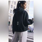 FP Movement Free People Wild and Free Fleece Pullover Black Photo 1