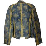 Blue & green flower design blazer​ Size XS Photo 4