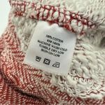 Faherty  Seabrook Jogger Sweatpants Whitewater Red Herringbone High Rise Photo 11