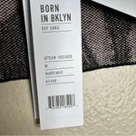 NWT 525 America Black and Pink Zebra Animal Print Crop Top Layering Piece Size M Photo 3