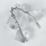 Link Chain Bracelet for Men Women Streetwear Unisex Hip Hop Style Silver Photo 3