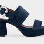 Aerosoles SUEDE CAMERA PLATFORM SANDALS Photo 0