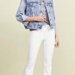 frame denim Frame Le Crop Mini Boot Cut Jeans in Blanc Photo 2