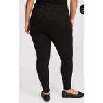 Torrid Black Skinny Jeans Size 24W Free Fall 3-Button High Rise Stretch Photo 4