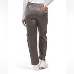 Young Fabulous and Broke  Finley Satin Cargo Pants Grey S NWT Photo 1