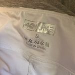 40Lime White Yellow Flower Flowy Tennis Skirt Size XS Photo 3