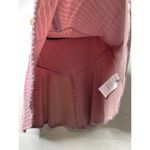 Free People NEW Camden Pink Velvet Ribbed Mini Skirt Size Small Photo 3