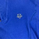 Descente womens large cotton Blue Quarter Photo 3