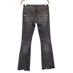 American Eagle  Y2K Bootcut Artist Stretch Womens Jeans Sz 2 Grey Indie Sleaze Photo 4