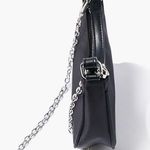 Forever 21 Black Nylon Crossbody Mini Shoulder Bag Purse Photo 2