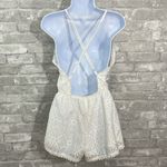 Raga  LA First Crush White Lace Romper Photo 3