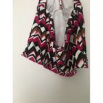 Faded Glory  Women's Graphic Print Swim Top Halter 1 Piece Size Small 4-6 Photo 8