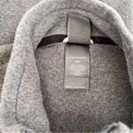 The North Face Grey 1/4 Zip Fleece Pullover Sweater, Size S Photo 4