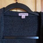 Juicy Couture  black diamond Hooded Sparkle Cardigan. Photo 1