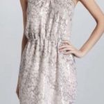 Rebecca Taylor  Sequined Leopard Animal Print Dress‎ with Elastic Waist size 6 Photo 0