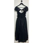 Free People  Feeling Bonita Midi Dress in Black Size Large Photo 5