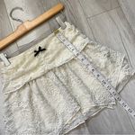 Princess Polly Skirt lace mini womens Cream size 2 y2k going out feel the heat Photo 4