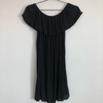 Mossimo Supply Co . Black Ruffled Dress. Size Medium Photo 2
