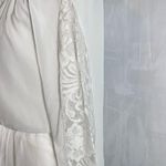 Three Hearts Long lace lined sleeves white dress size XS NWT Photo 1