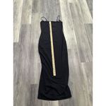 SKIMS  Fits Everybody Long Slip Dress Onyx Black Sleeveless Kim Kardashian‎ XL Photo 5