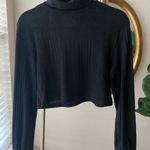 SheIn Cropped Black Turtle Neck Photo 0