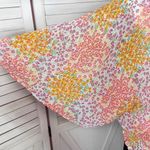 Sam‎ & Jess Floral Butterfly Sleeve Smocked Waist Blouse Pink Multi Large Photo 6