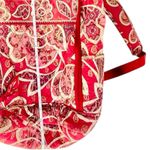 Vera Bradley Vintage Rosie Posies Campus Laptop Backpack Retired Quilted Photo 1